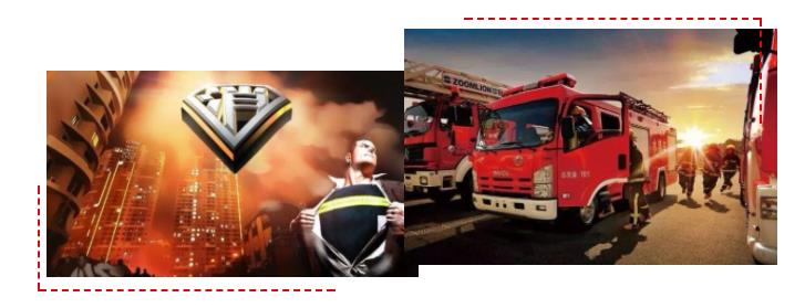 龍勝管走進消防大隊慰問我們“最可愛的人”，共續軍民魚水情