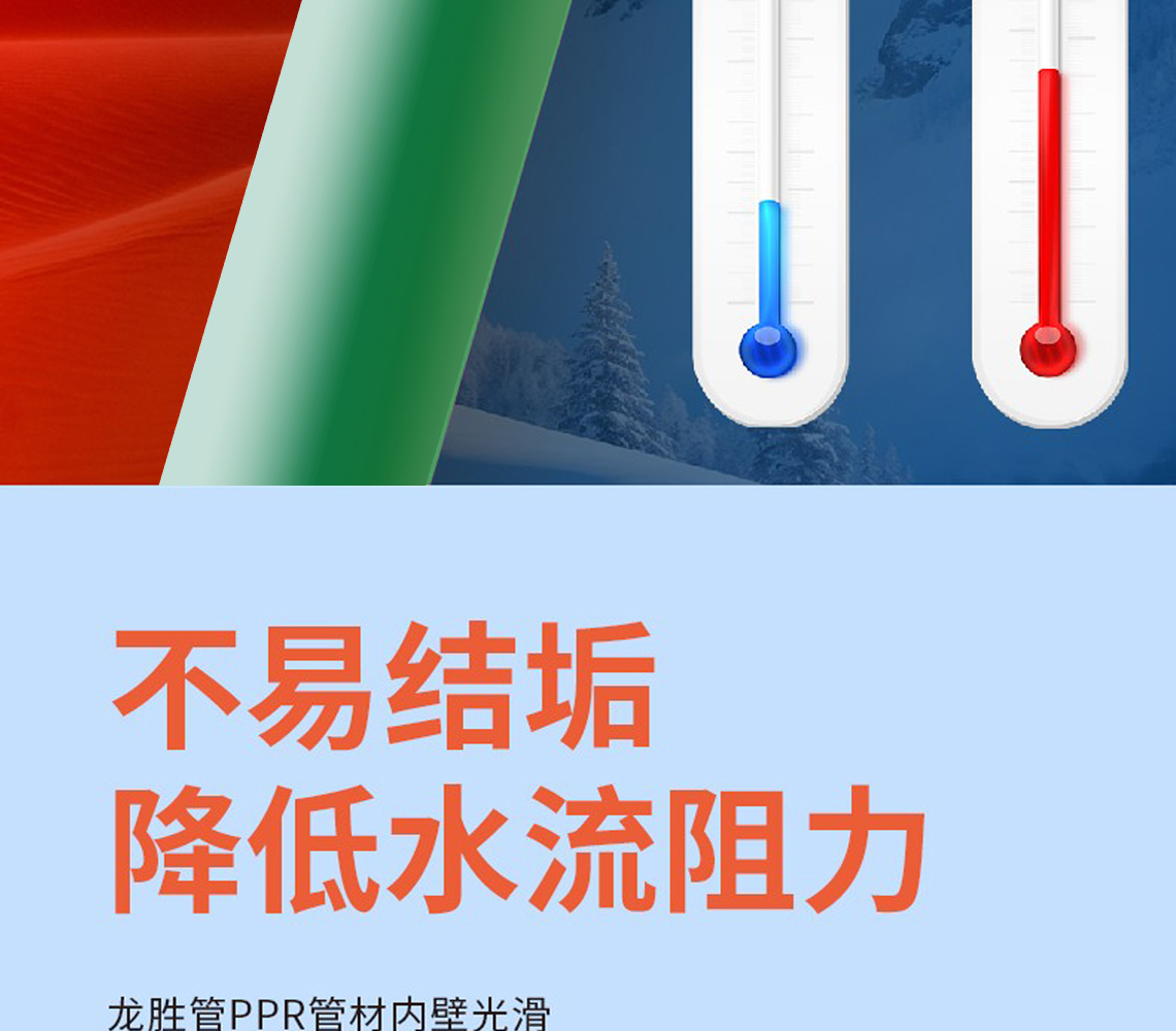 龍勝安居系列PPR水管