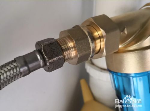 廚房水管前置過濾器安裝圖文說明，7張圖7個步驟，立馬學會！