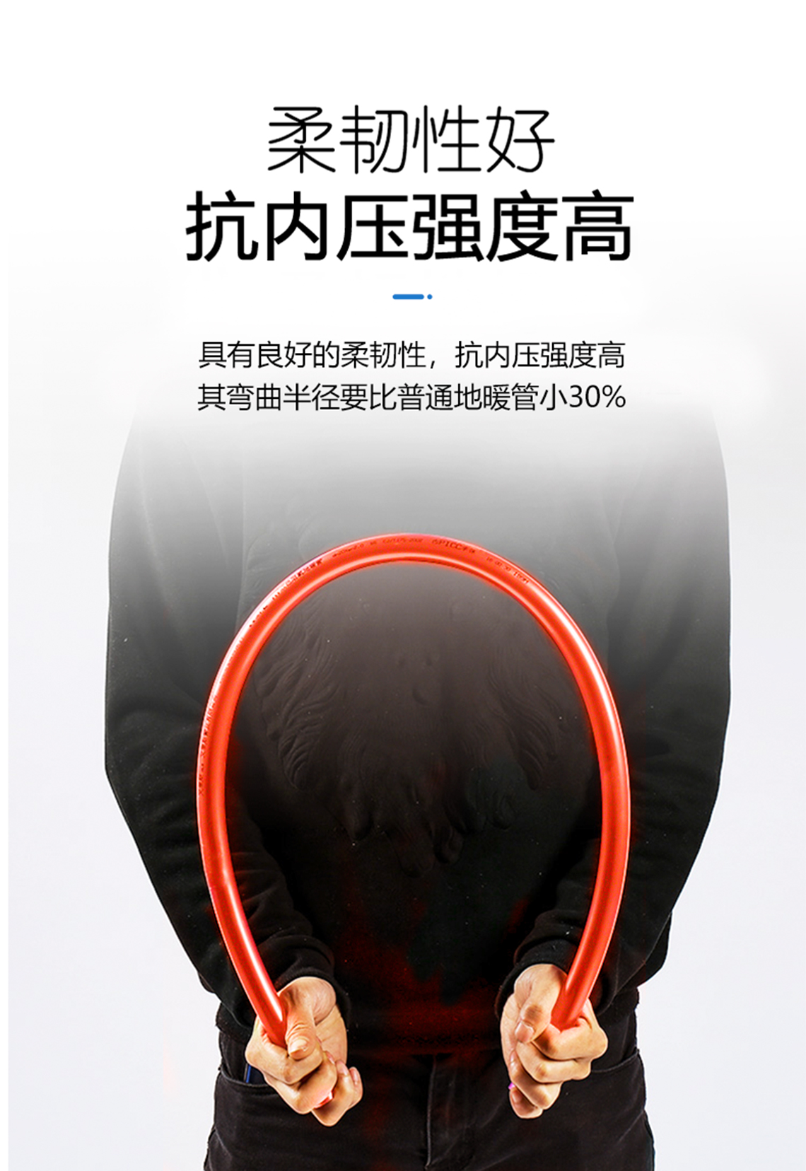 龍勝管藍色PERT地暖管