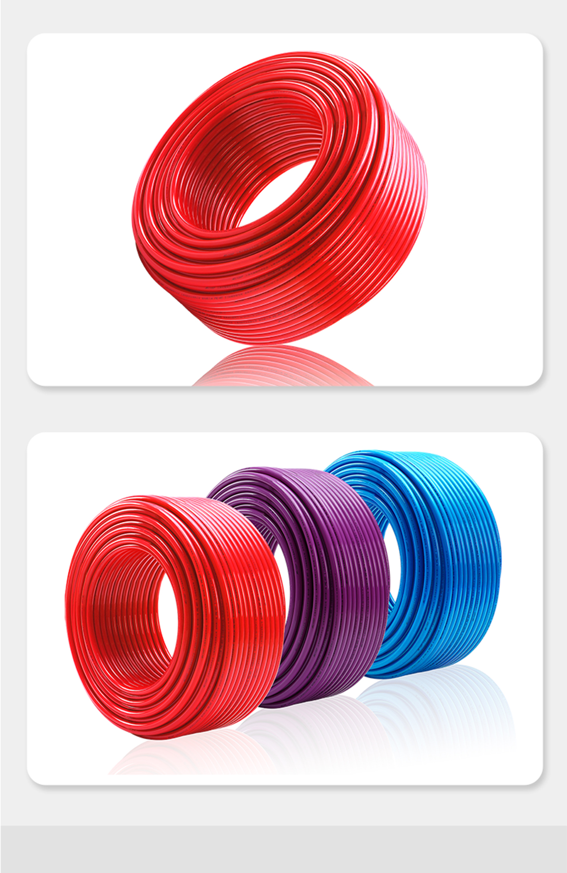 龍勝管藍色PERT地暖管